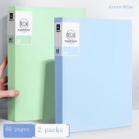 READY STOCK ❁◎♞ A4 folder test paper storage bag middle school student test paper storage artifact 100/60 pages large-capacity thickening information book