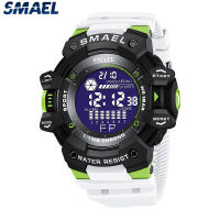 2022 New Man Watch Luxury nd SMAEL 8050 Waterproof Big Dial Fashion LED Back Light Sport Digital Watch For Men