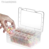 ✖ 14Pcs Small Clear Plastic Beads Storage Container and Organizer Transparent Boxes with Hinged Lid for Storage of Small Items