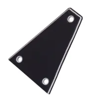 1Pcs Trapezoid Electric Neck Plastic Truss Rod Cover Parts Accessories