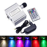 10W Twinkle Engine RGBW LED Fiber Optic Driver Light Source Generator Starry star ceiling Bedroom Sauna Decor Lamp 28key DIY