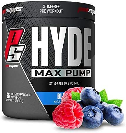prosupps-hyde-max-pump-25-servings-preworkout-for-men-and-women-nitric-oxide-supplement-for-pump-and-endurance-stimulant-free-pre-workout-to-promote-blood-flow-and-muscle-strength-เพิ่มแรง-ปั้ม