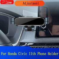 ที่วางโทรศัพท์ในรถปรับแต่งสำหรับ Honda Civic 11Th Gen 2021 2022ช่องแอร์ GPS Gravity St Special Mount