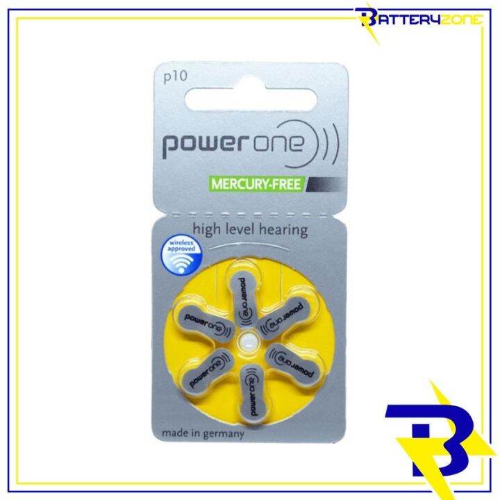 Power One Zinc Air Hearing Aid Battery Card Pcs V P Za