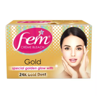 Fem Fairness Naturals Gold Skin Bleach 64g ครีมย้อมหนวด ย้อมคิ้ว