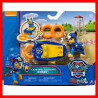 สินค้าขายดี!!! ของเล่น ตุ๊กตา เชส พาว พาโทรล Paw Patrol Chases Launching Surfboard ของแท้ ของเล่น โมเดล โมเดลรถ ของเล่น ของขวัญ ของสะสม รถ หุ่นยนต์ ตุ๊กตา โมเดลนักฟุตบอล ฟิกเกอร์ Model