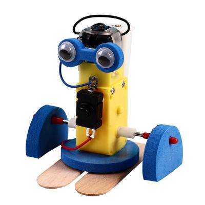 Mini DIY Assembly Ming Crawling Robot Kit Science Technology Toy