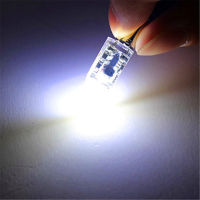 【▼Hot Sales▼】 dongdangx59 หลอดไฟ Led 12V แบบ Cob Led G4 1W 80lm 2700K ~ 6500K Led ไฟสองไฟเสียบ