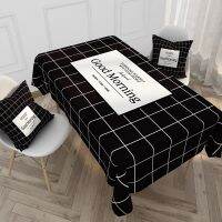 【small stationery】    NordicTablecloth สี่เหลี่ยมกาแฟ TableRoom ตกแต่งผ้าปูโต๊ะชุดโต๊ะ Mantelpiece