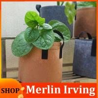 Merlin Irving Shop 7 Gallon Garden Plant Grow Bags Vegetable Flower Pot Planter DIY Potato Garden Pot Plant Growing Bag Tools