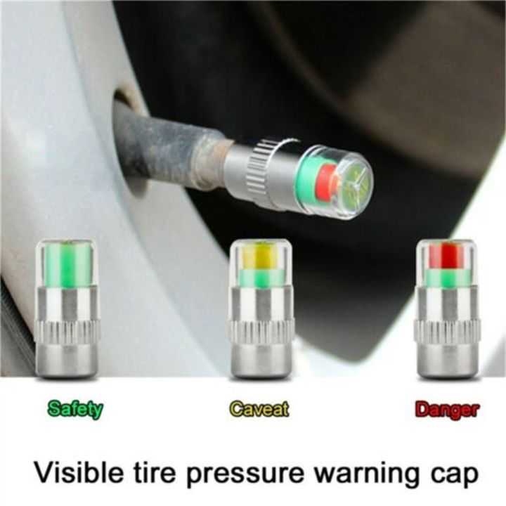 4pcs-set-mini-useful-car-track-sensor-safety-led-universal-car-diagnostic-tools-indicator-alert-tire-pressure-monitor-valve