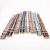 igdrtgre High Quality For Style Nylon Strap 18mm 20mm 22mm 24mm Wristband 30 Color Durable Breathable Military Quality Braid Strap