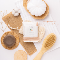 สบู่มะขามกาแฟ ตัวดัง thu tanmarind Coffee scrub soap