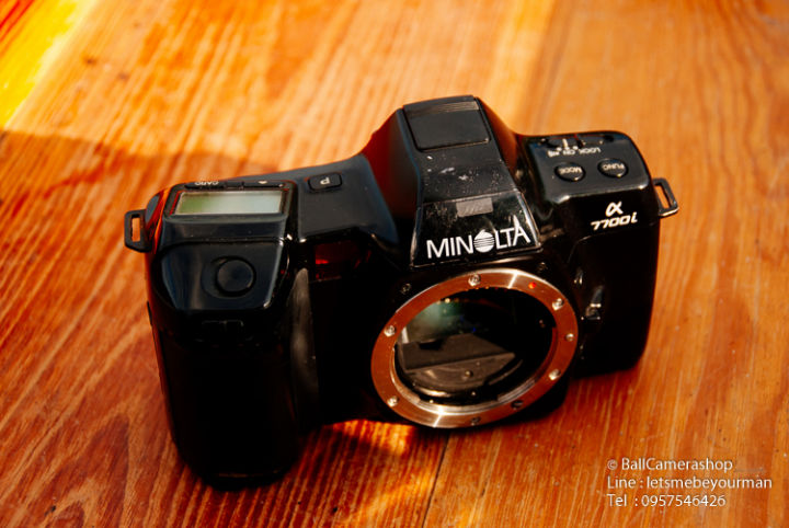 ขายกล้องฟิล์ม-minolta-a7700i-serial-15108745-body-only-กล้องฟิล์มถูกๆ-สำหรับคนอยากเริ่มถ่ายฟิล์ม