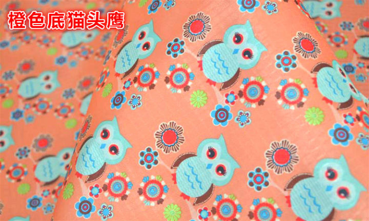 2023-pvc-oxford-waterproof-fabric-cartoon-flamingo-owl-resistant-outdoor-ripstop-fabric-table-cloth-bag-canopy-tent-outdoor-picnic