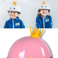 ┅▦ Crown Motorcycle Helmet Horns Decor Innovative Motorcycle Electric Car Helmet Suction Cup Crown Decoration Corners