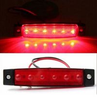 DC Led 24V 6 SMD LED Auto Car Bus Truck Side Marker Indicator low Led Trailer Light Rear Side Lamp