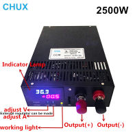 2500W ปรับสวิตช์จ่ายไฟสลับได้0-12V 15V 24V 36V 48V 60V 80V 110V 200V 300V AC ไปยัง DC Led Dispaly แหล่งจ่ายไฟ