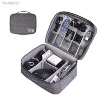 ❆℡ Storage Bag Organizer Waterproof Case Cable USB Gadgets Tech Pouch Digital Portable Travel Small Carrying Case