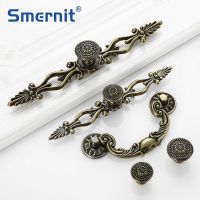 【CW】 Vintage Furniture Handle Drawer Pulls Antique Door Knobs and Handles for Kitchen Cabinets Cupboard Closet Wardrobes Home Decor