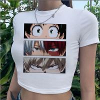 My Hero Academia Tumblr Tumblr เสื้อยืดสีขาวลำลองแนวสตรีท