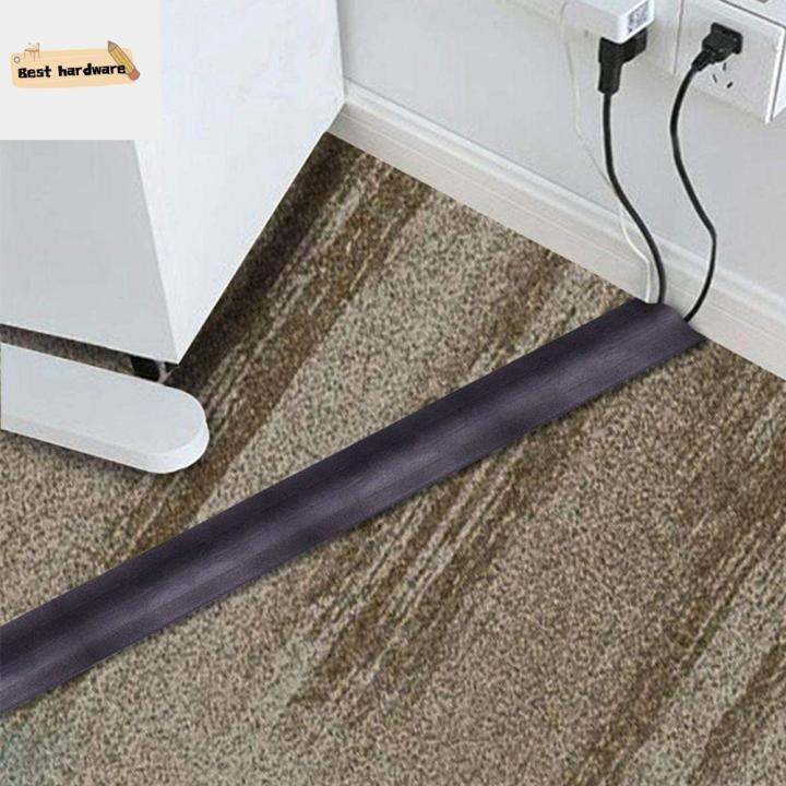 DJRGS 1 Meter Soft Office Desk Cable Management Magic Tape Carpet Floor