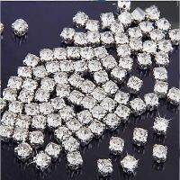 200Pcs Wholesale Clear Crystal Rhinestones Diamante Craft Dress Making New 3mm