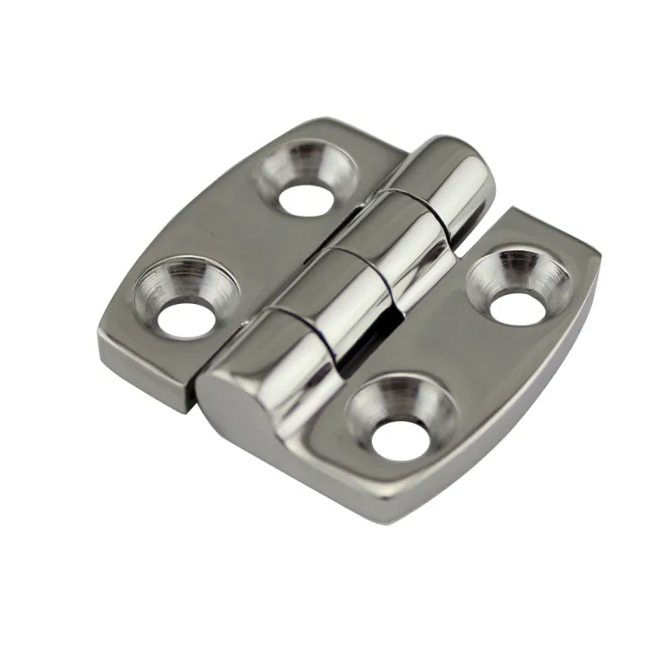 2pcs Casting 38mm Hinge 316 Stainless Steel Boat Flush Door Hatch Compartment Hinges Heavy Duty