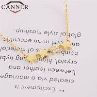 【Factory-direct】 EC Loria Trading mall CANNER น่ารักดาวจี้สร้อยคอเงินแท้925เค้นคอที่เรียบง่ายสร้อยคอโซ่สีสำหรับผู้หญิง FO