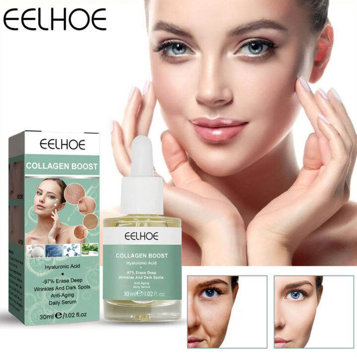 Eelhoe Advanced Collagen Boost Face Serum Lifting Firming Fade Fine ...