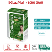 Viên uống Collagen diệp lục Gold giúp đẹp da, chống lão hóa- Hộp 30 viên