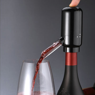 ไฟฟ้าขวดเหล้าไวน์เครื่องฟอกอากาศไวน์และตู้ปั๊มเครื่องฟอกอากาศอย่างรวดเร็วอัตโนมัติไวน์ P Ourer ไวน์อิเล็กทรอนิกส์ขวดเหล้าปั่น