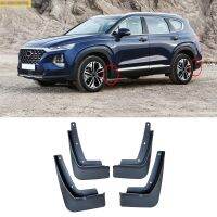 Trim Car Accessories FIT for Hyundai Santa Fe IX45 2019 2020 Mudguards Mud Flap Flaps Splash Guards Fender Protector Cover Kit