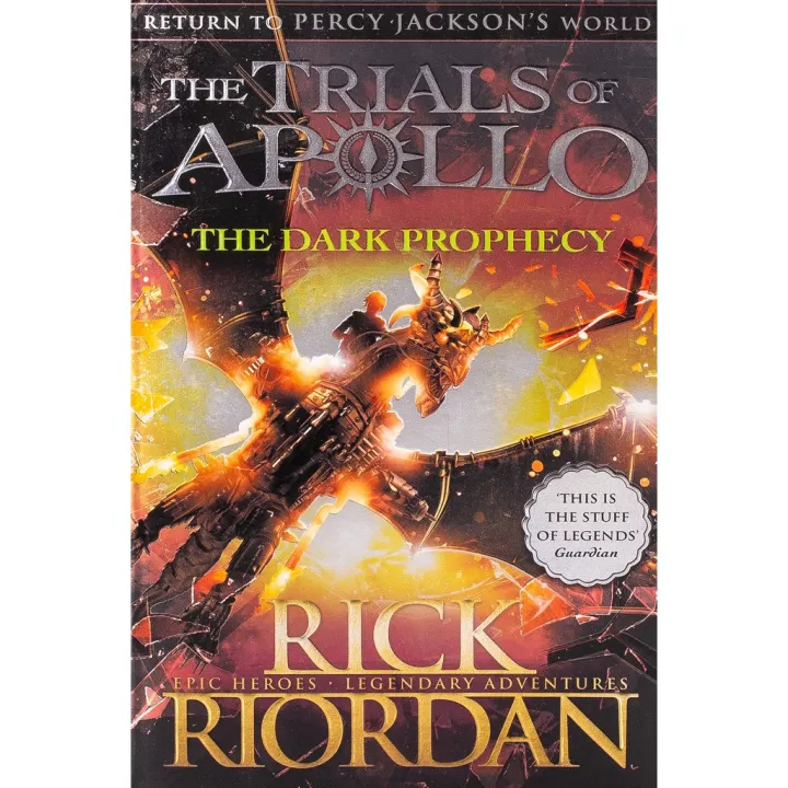 Borders The Trials Of Apollo 2 The Dark Prophecy By Rick Riordan Lazada 