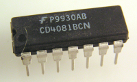 CD4081BE DIP14 CD4081 Quad 2 Input Or And Gate Original DIP-14 TI Chip I