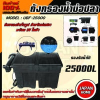 ถังกรองบ่อปลา ทรงสี่เหลี่ยม JEBAO UBF-25000