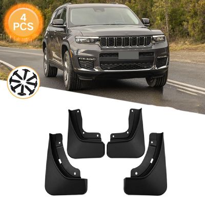 Front Rear Car Mudflaps For Jeep Cherokee 2022-2023 Fender Mud Guard Splash Flaps Mudguards Spare Parts Accessories