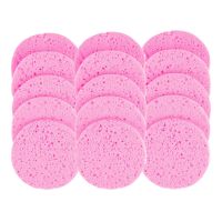 【CW】●☬❈  5Pcs Makeup Puff 6/7/8/9/10cm Face Cleanup Exfoliator Soft Pink Cleansing Sponge for Cosmetics