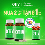 Combo 2 hộp OTIV bổ não 60 viên tặng 1 hộp 15 viên giúp cải thiện tình