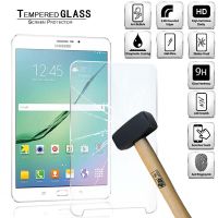 เคสแท็บเล็ตกระจกเทมเปอร์ปกป้องหน้าจอ,เคส T715 Samsung Galaxy Tab S2 8.0 LTE กันระเบิดแบบเต็มจอ