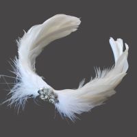 Ballet feathers Swan headdress Ballet costume feathers Headband For Woman Hair Accessories