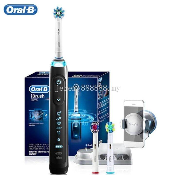 ORAL B B Pro4000 3 D แปรงสีฟันไฟฟ้าอัลตราโซนิก 4 โหมด | Lazada.co.th