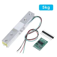 ;[-[; TZT Load Cell Weight Sensor 1KG 5KG 10KG 20KG HX711 Module Electronic Scale Aluminum Alloy Weighing Pressure Sensor Ad Module