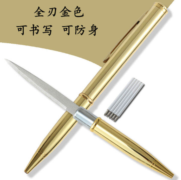Selfdefense pen knife ballpoint pen concealed selfdefense weapon