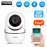 2022 Fuers 3MP IP Camera Tuya Smart Surveillance Camera Automatic Tracking Smart Home Security Indoor WiFi Wireless Baby Monitor