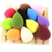 12 pcslot Multi colors Sponges Foundation Blender Cosmetics powder Puff cream Blending applicators Tools