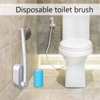 Disposable Cleaning Toilet Brush Multifunctional Replacement Brush Head No Dead Corner Home Bathroom Cleaner Tool