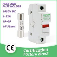 【YF】 Solar PV Fuse Holder DC 1000V Fuses 10A/15A/30A High Voltage for System Protection not one set