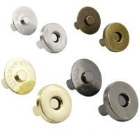 50pcsLot Practical Bags Magnetic Buttons Handcraft Garment Magnet Buttons Metal Snap Fasteners DIY Accessories 1418mm