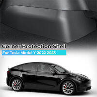 สำหรับ Tesla รถด้านหลังด้านข้าง Guards รุ่น Y 2021 2022 2023ด้านใน Protector TPE แผ่น Fluff พื้นผิวมุม Baffles Shell